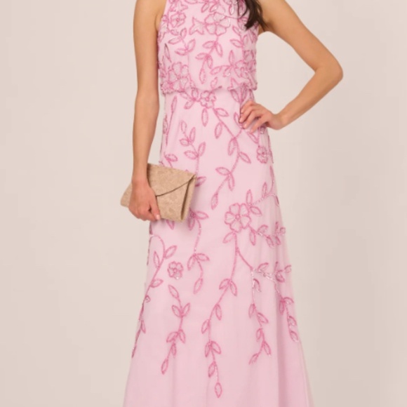 Pink formal gown - Picture 1 of 6